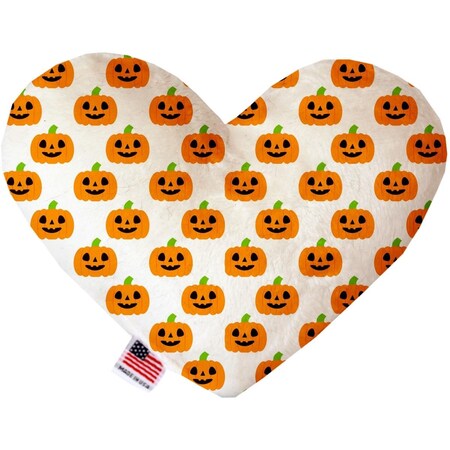 Mirage Pet Products Happy Pumpkins 6 in. Heart Dog Toy 1360-TYHT6